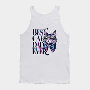 Best Cat Dad Ever Tank Top